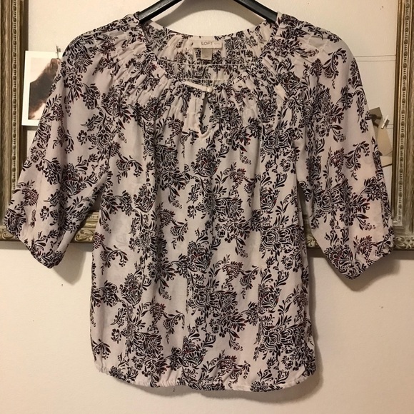 Loft lightweight blouse size extra small petite - Picture 1 of 7
